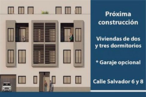 Próxima construcción en la calle Salvador en Getafe